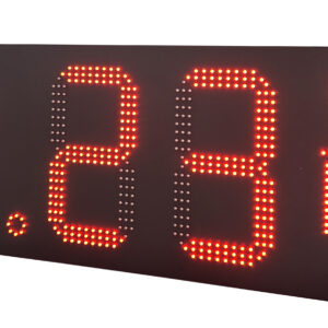 11699 SARIN 24” LED Gas Price Display – Slim Double/Single Sided Sign with Smart Connectivity