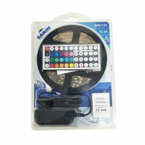 LED RGB Strip Light Kit 16.4ft, SLKIT – 20W