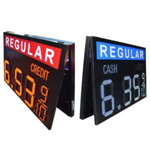 led gas price