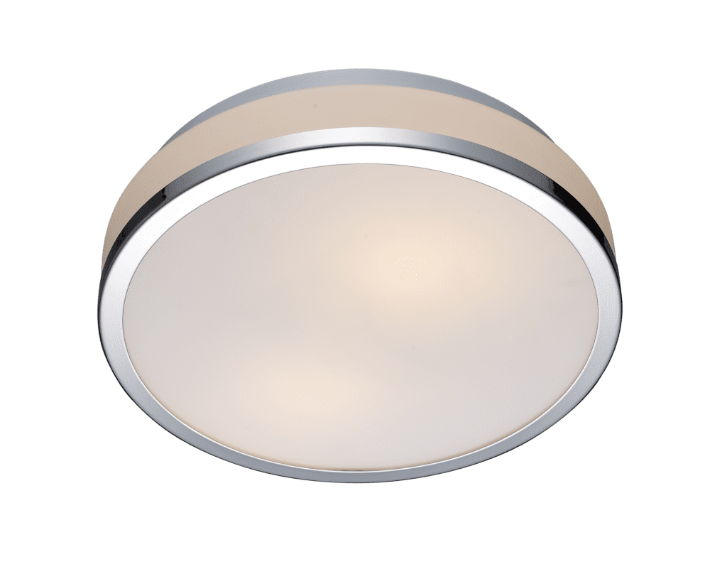 Ceiling Round Chrome _ Glass