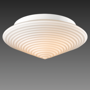Ceiling Round Cone Glass Frosted