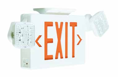 Emergency & Exit Combo Sign, EXC2RWE – 4.2W