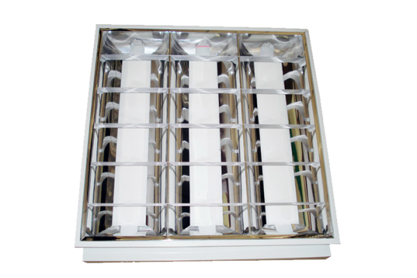 10241 Troffers 2×2 Parabolic Bulb Dependent CCT Bulb Dependent Wattage