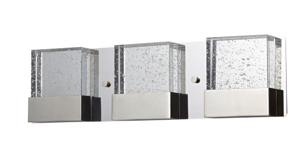 10698 Vanity 3 Lights Chrome V881 3000K 9W