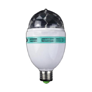 10702 Specialty Rotating Crystal Party Light RGB 3W