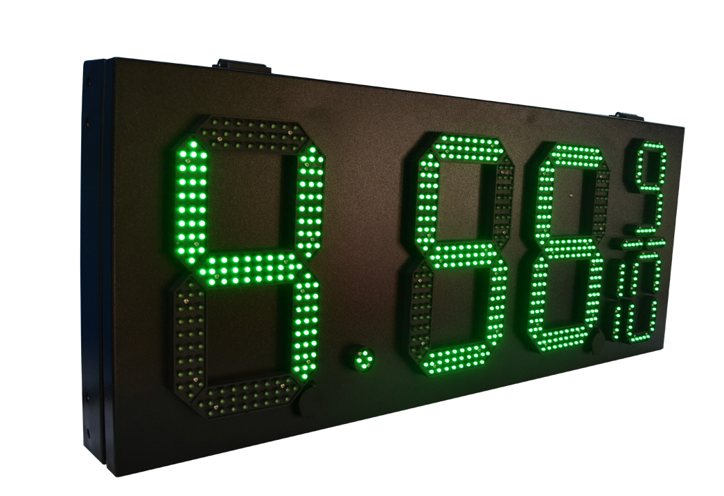 11200 Gas Sign 12″ Red 32W