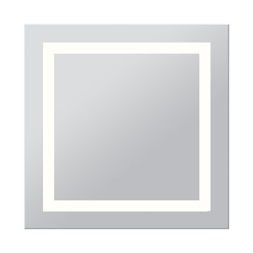10675 Mirror Adjustable CCT Crystal Mirror 3×3′, Anti-Fog, Switch 3000K-6000K 54W