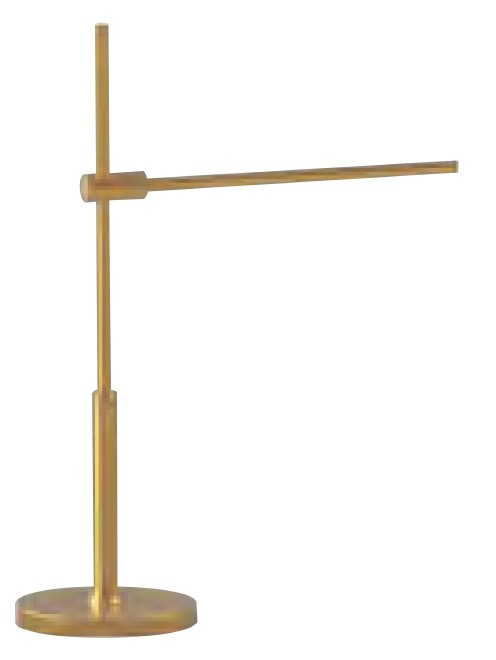 12111 M3 M3 24” Table Lamp Base, Copper