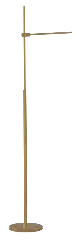 12112 M3 M3 5.6’ Floor Lamp Base, Copper