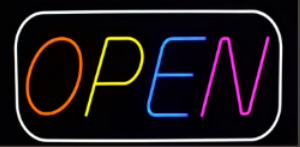 60003 LED Display LED Display Open Sign 36W RGB 36W