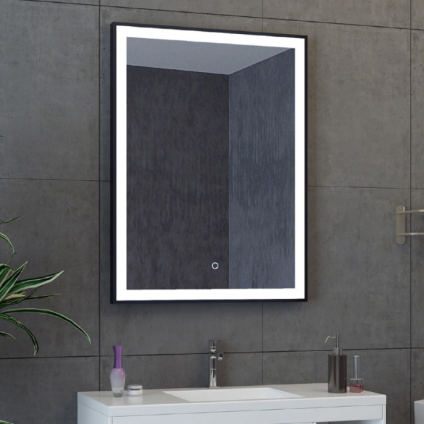 11366 Mirror Framed Mirror Matte Gold 30×36 2700K/4500K/6500K 35W