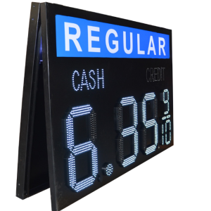 11197 Gas Sign 18″ Green 90W
