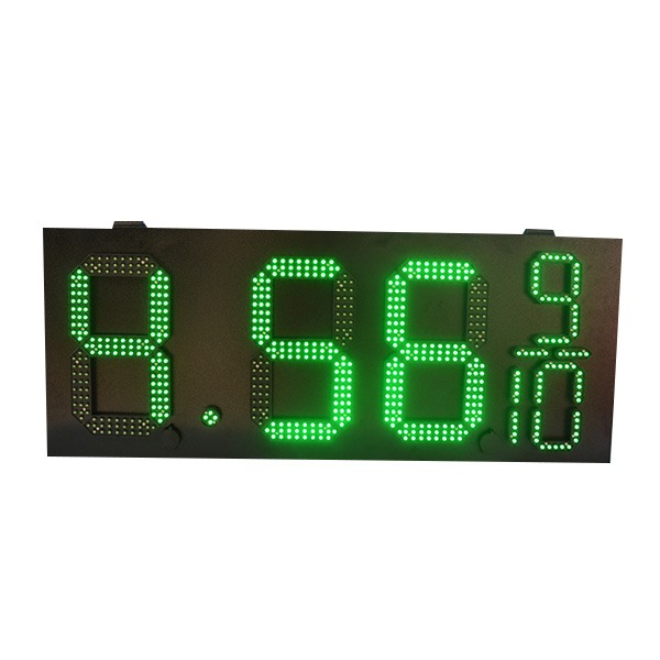 11201 Gas Sign 12″ Green 32W