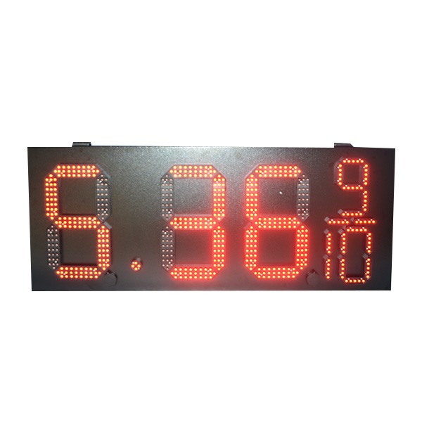 11203 Gas Sign 24″ Red 121W