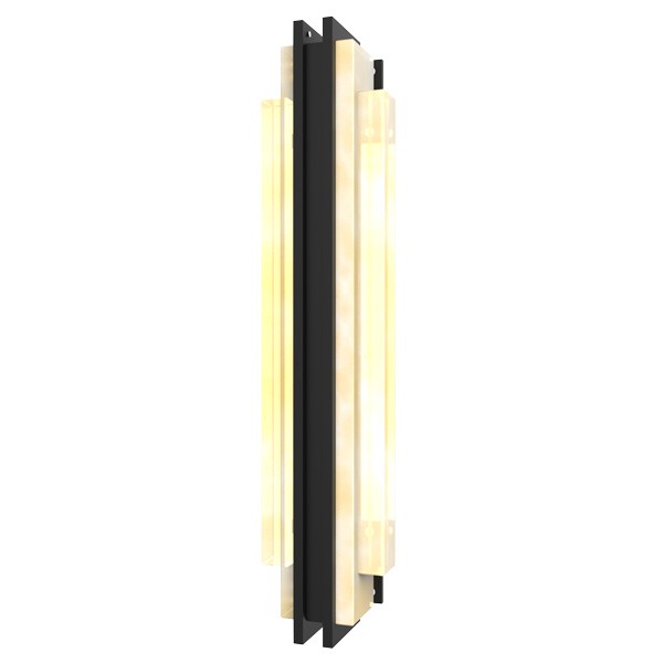 11027 COLOSSAL Outdoor Sconce 28115, 3ft, Cream Marble 3000K or 4000K 20W