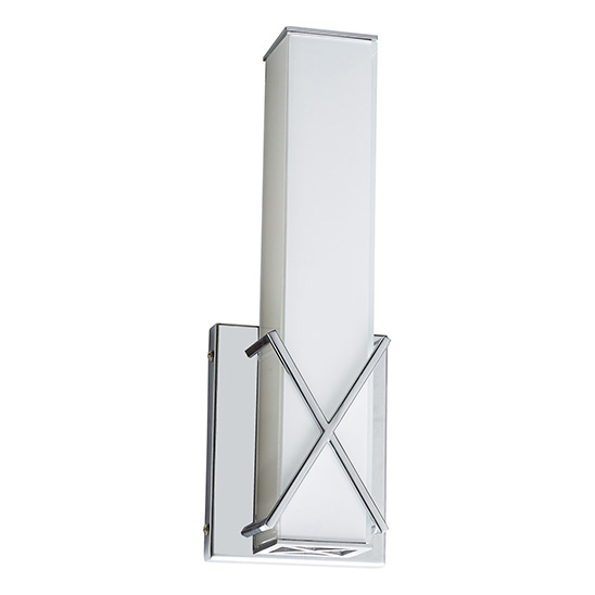 10684 Vanity 13in Chrome, WS412 3000K 14W