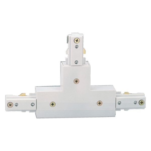 40737-J TLS Track T Connector – White